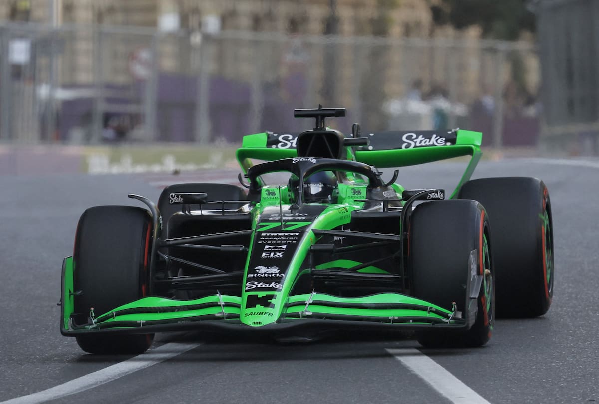 El Sauber que podría conducir Franco Colapinto en 2025. Foto: Reuters.
