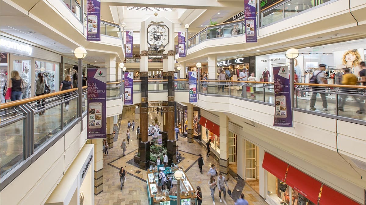 El shopping Unicenter de Argentina. Foto: Unicenter.