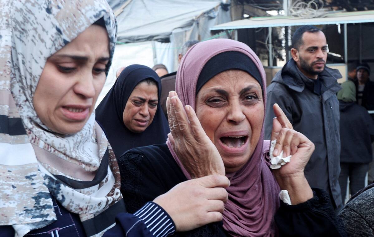 El sufrimiento de la población civil en Gaza. Foto: Reuters.