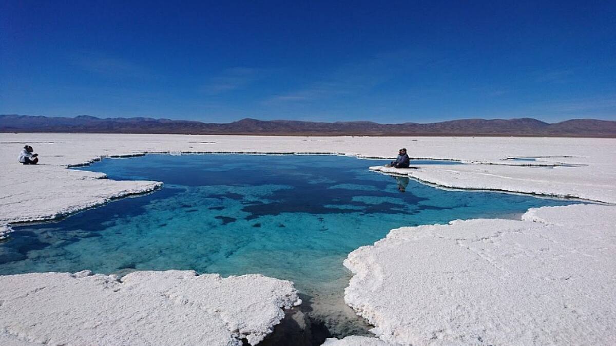 El tercer salar más grande del mundo es argentino. Foto. NA