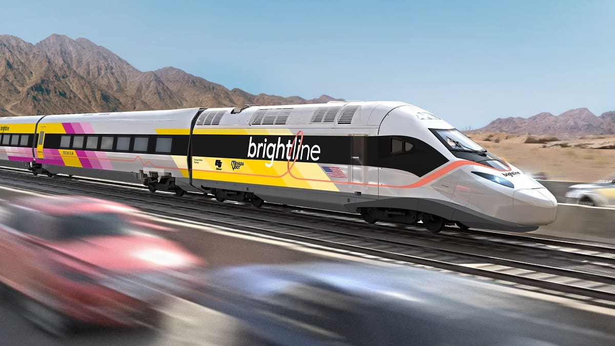 Estados Unidos construye el tren bala más veloz en el desierto: cómo es el megaproyecto que promete trasladar pasajeros en apenas 2 horas