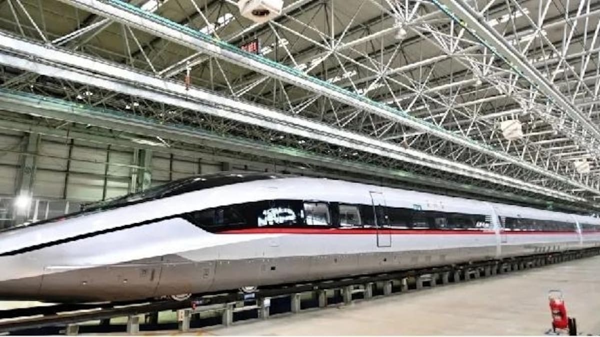 El tren bala más rápido del mundo.