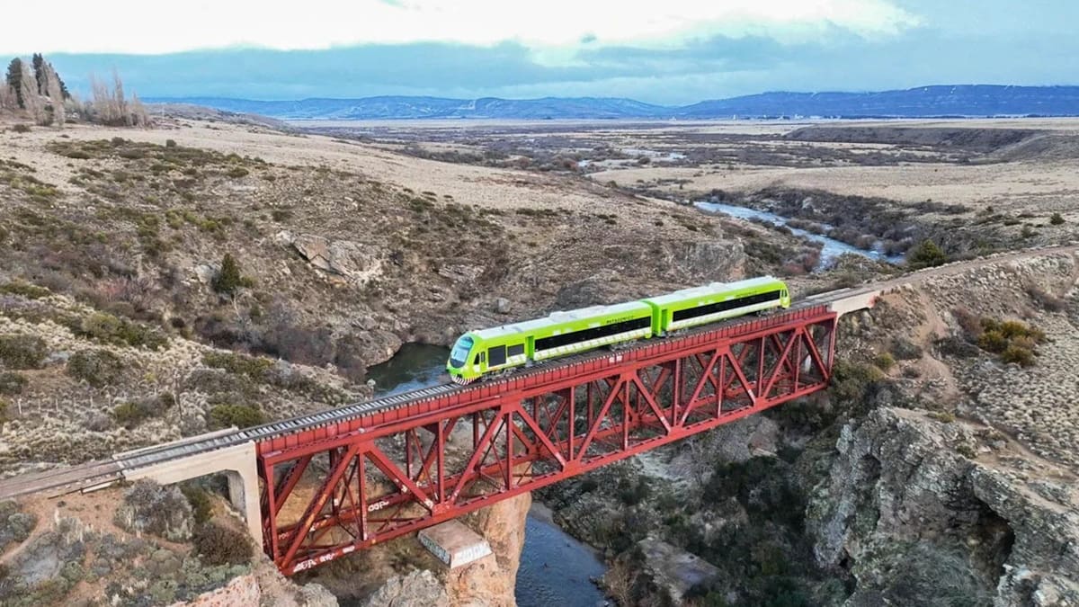El Tren Patagónico. Foto: NA.
