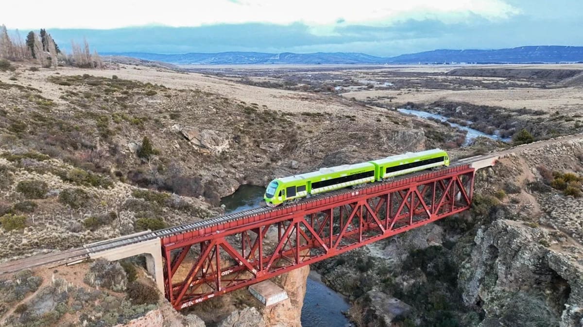 El Tren Patagónico. Foto: NA.
