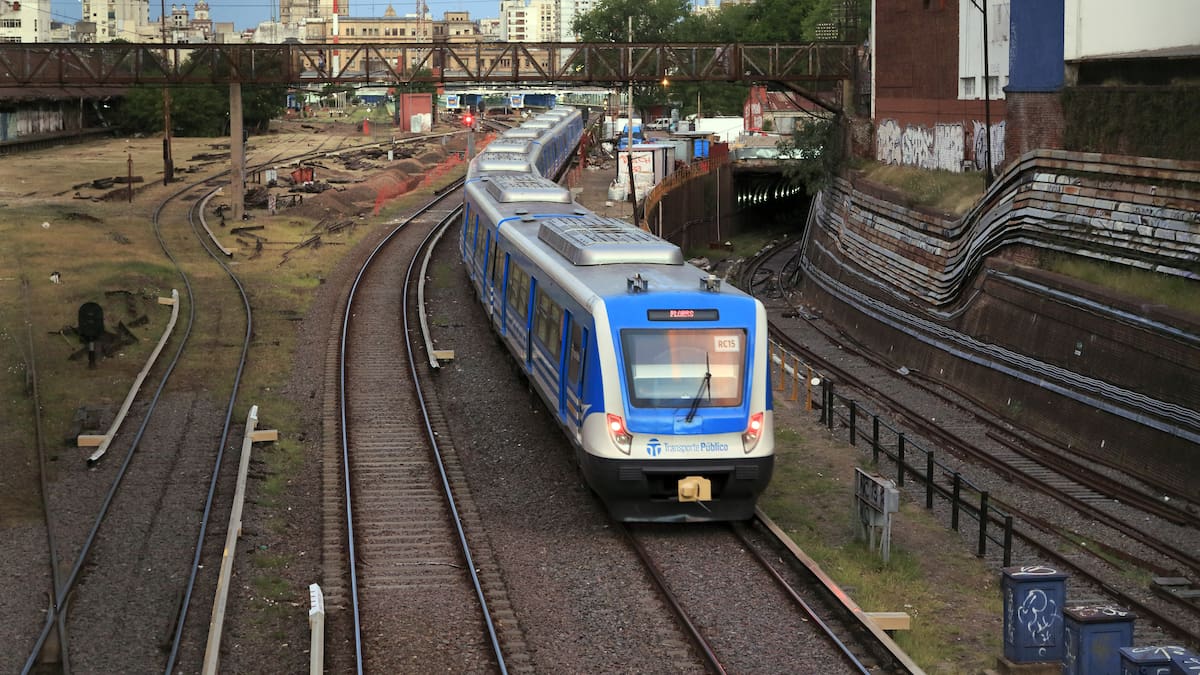 Sin Tren Sarmiento el fin de semana: circulará con recorrido limitado por obras entre Liniers y Once