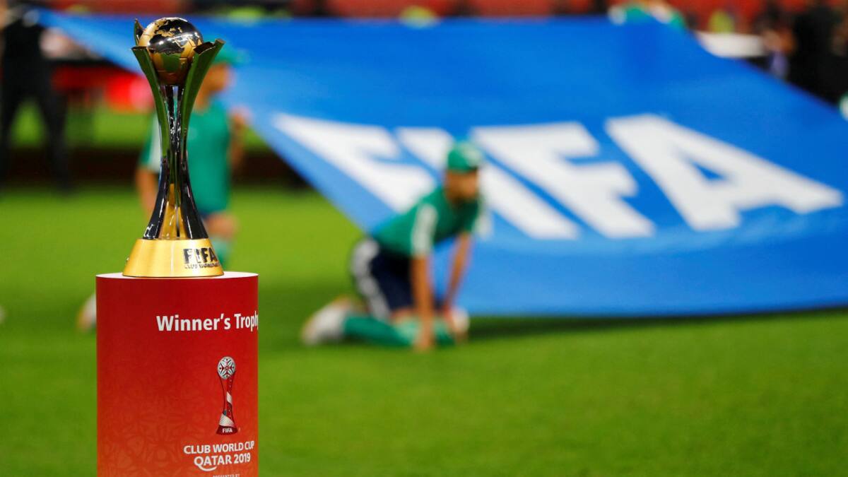 El trofeo del Mundial de Clubes. Foto: Reuters.