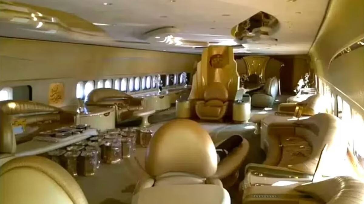 El trono del el lujoso avión del Al Hilal. Foto: Al Hilal.