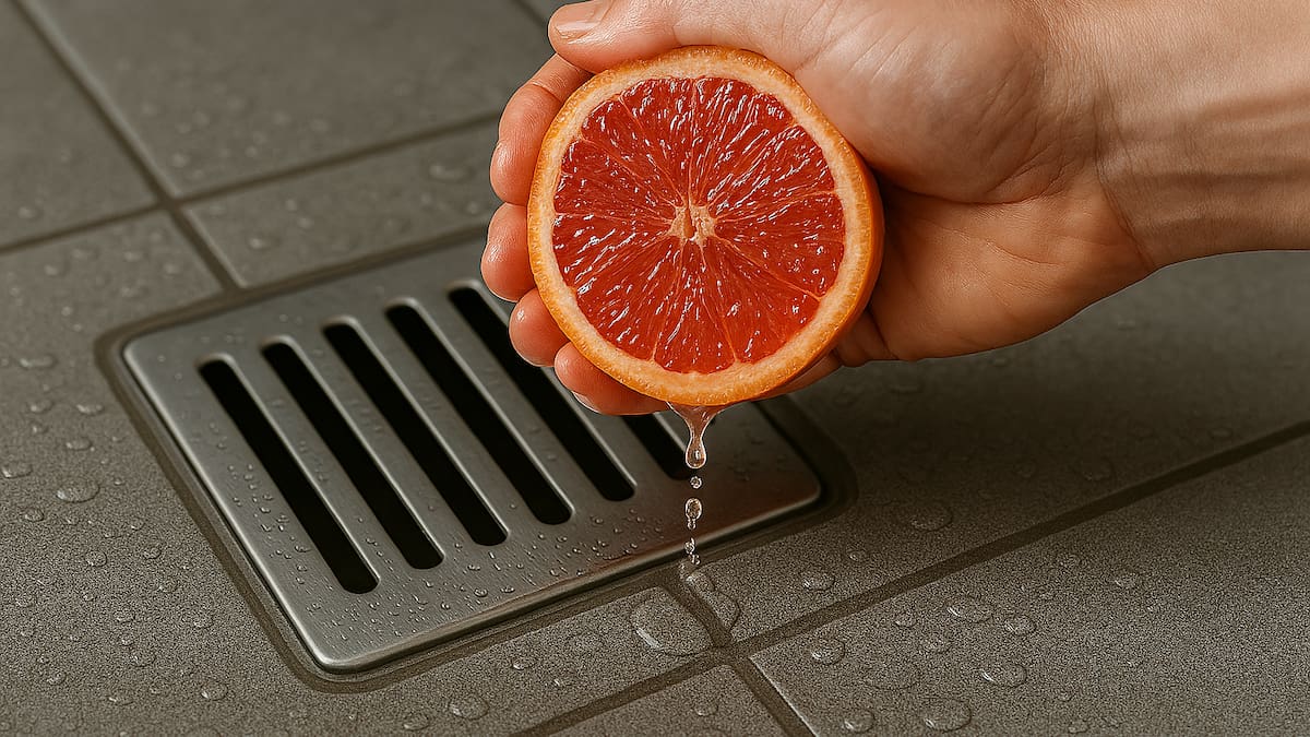 Rejillas con mal olor: el truco casero con pomelo que ayuda a desinfectar el baño y perfumar el hogar