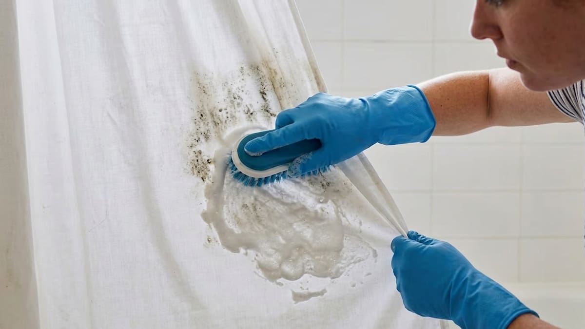 Cómo quitar el moho de la cortina del baño: el truco casero con solamente 2 ingredientes que cambiará tu rutina de limpieza