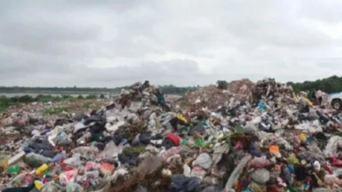 El vertedero de Paraná, el basural donde murió el niño de 8 años. Foto: NA.