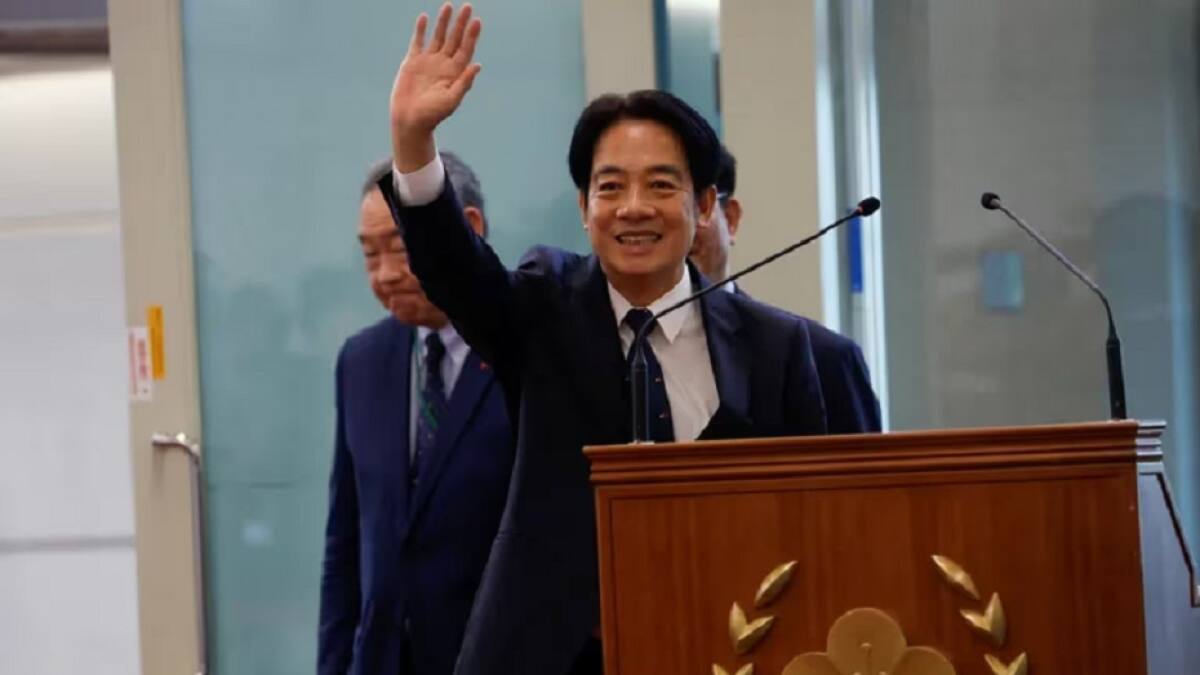 El vicepresidente de Taiwán, William Lai. Foto: Reuters