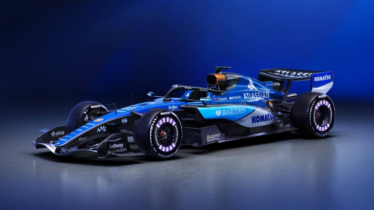 El Williams FW48 para la temporada 2026 de la Fórmula 1.