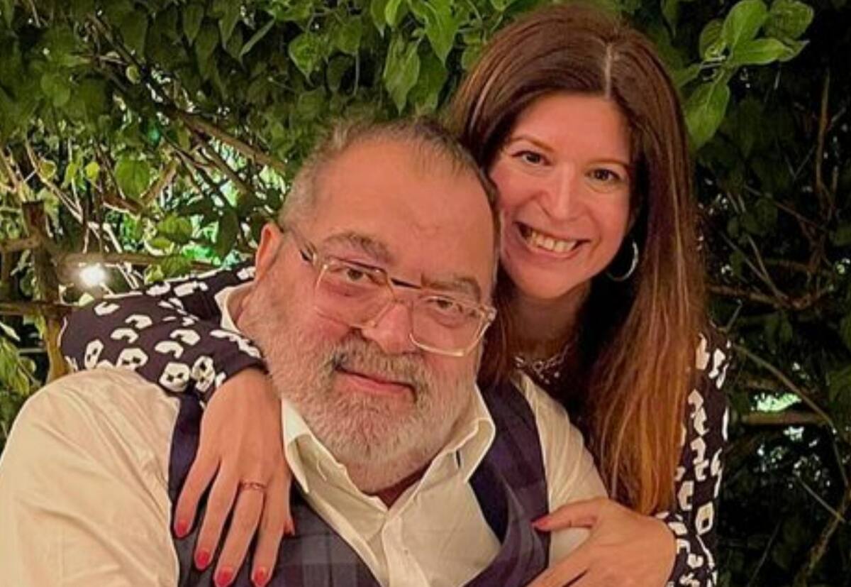 Elba Marcovecchio y Jorge Lanata. Foto: Instagram/elbitamarcovecchio