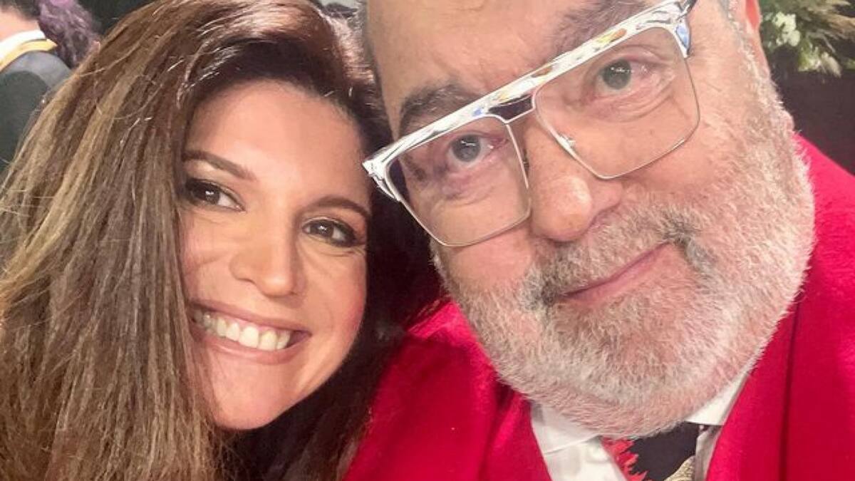 Elba Marcovecchio y Jorge Lanata. Foto: Instagram/elbitamarcovecchio
