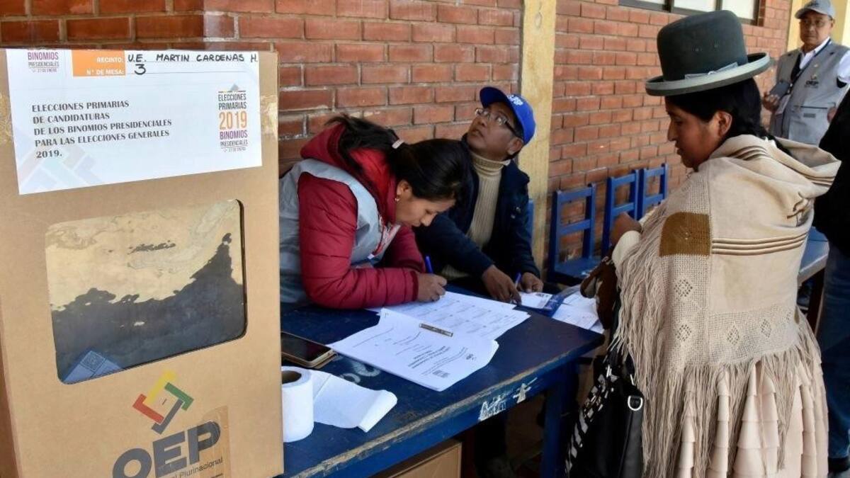 Elecciones en Bolivia