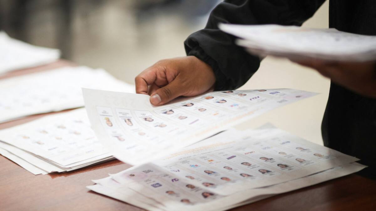 Elecciones en Ecuador. Foto: Reuters.
