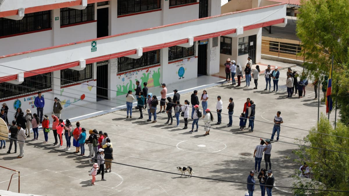 Elecciones en Ecuador. Foto: Reuters.