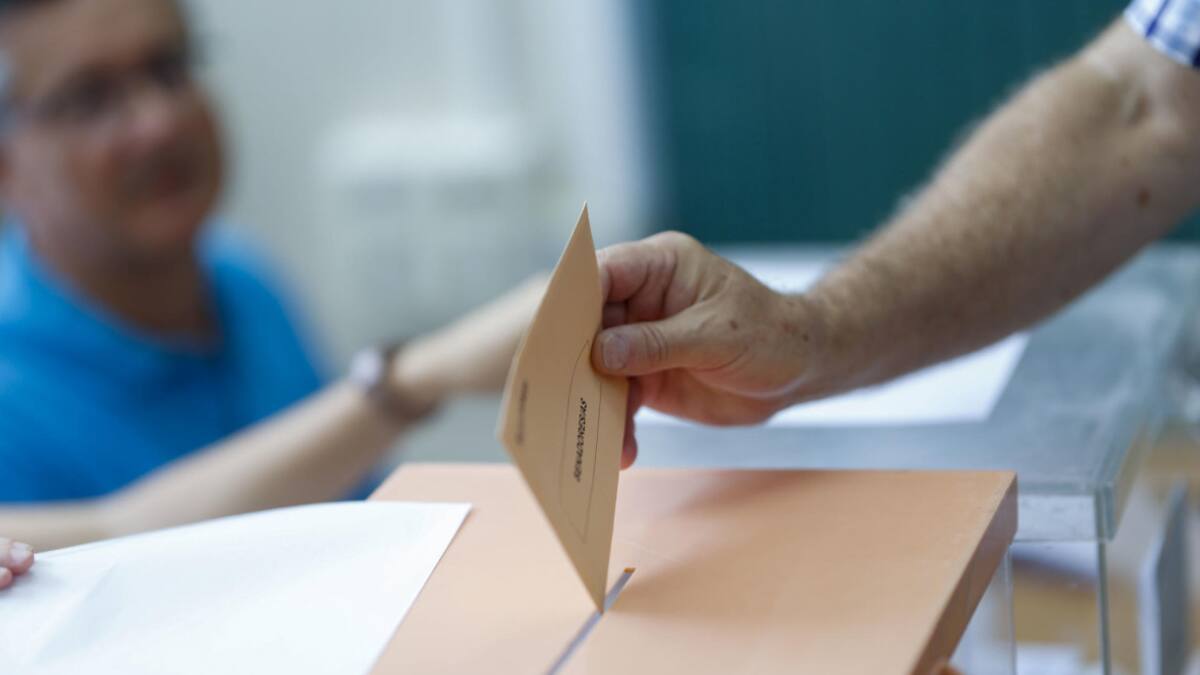 Elecciones en España. Foto: EFE.