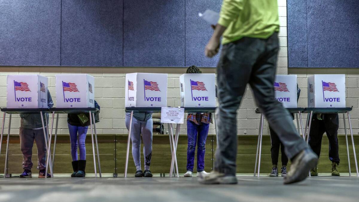 Elecciones en Estados Unidos. Foto: REUTERS