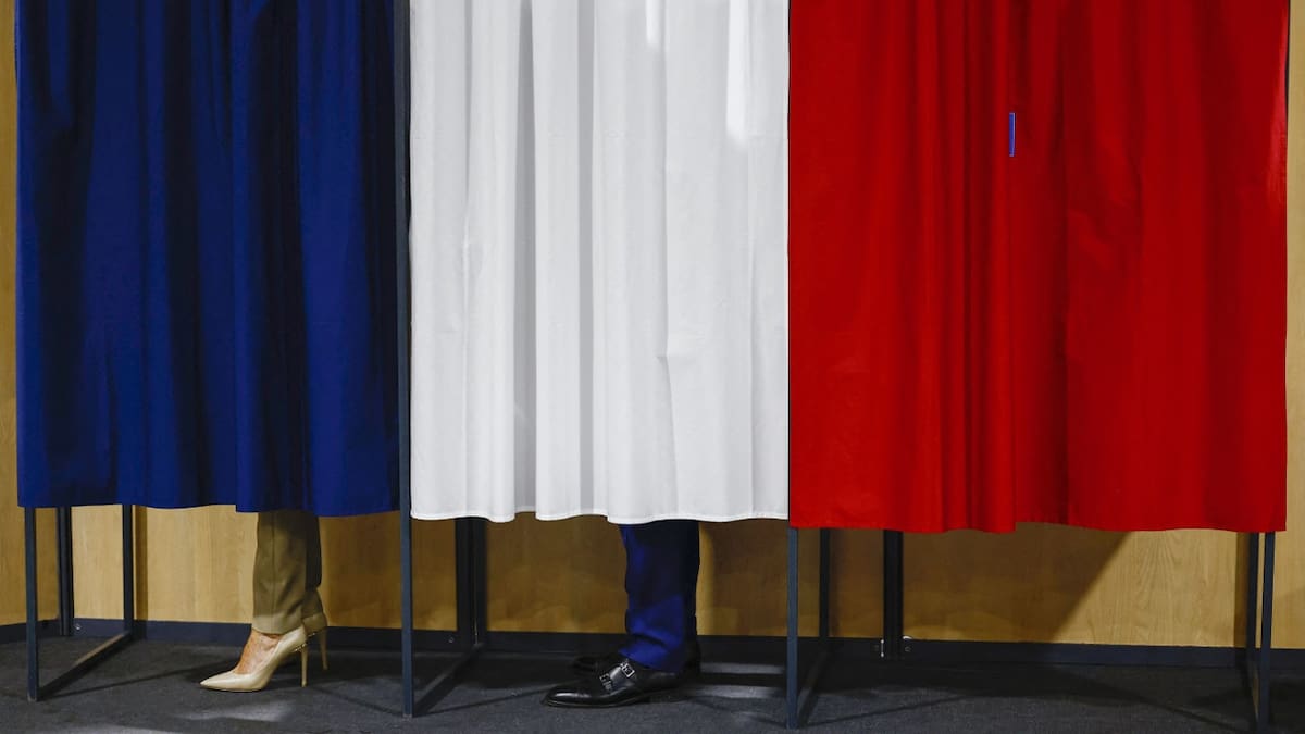 Segunda vuelta en Francia. Foto: Reuters