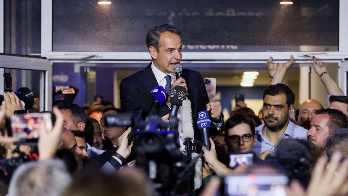 Elecciones en Grecia, Kyriakos Mitsotakis, Reuters