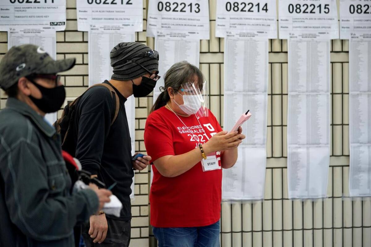 Elecciones en Perú, Foto: EFE