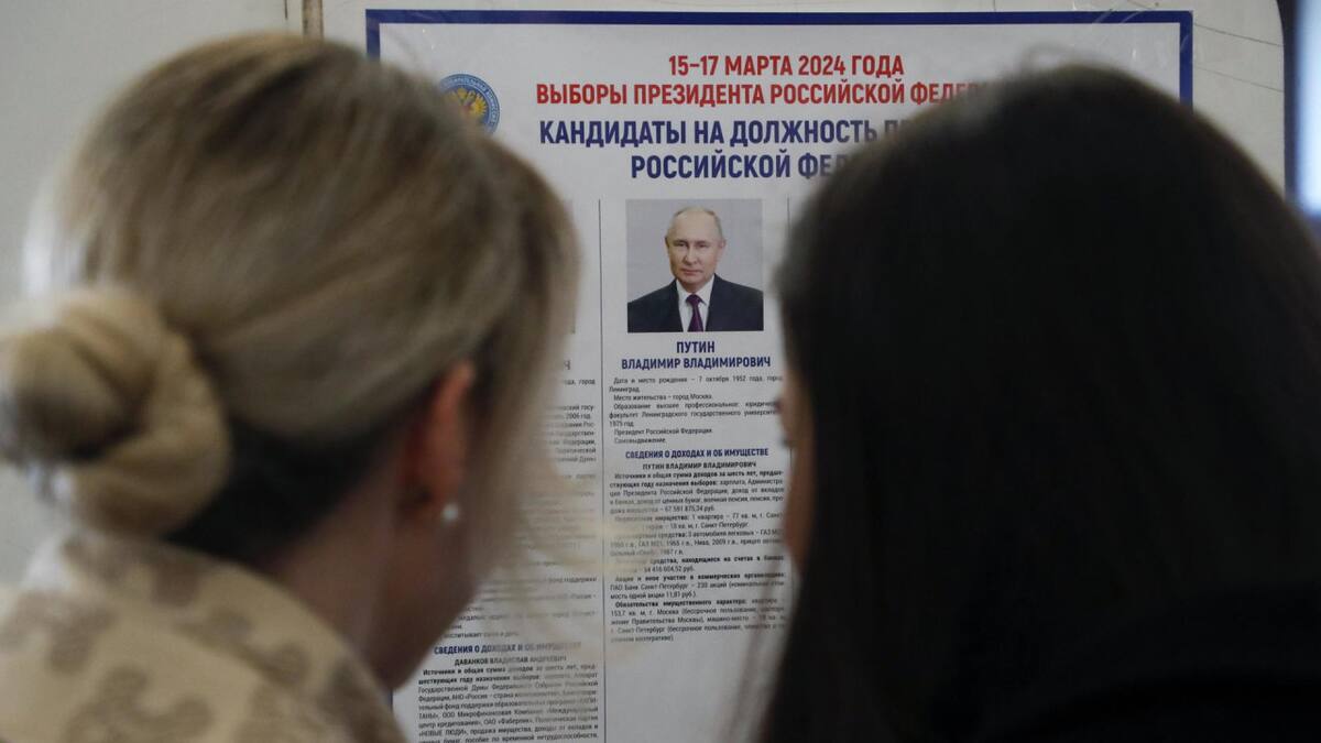 Elecciones en Rusia. Foto: EFE.