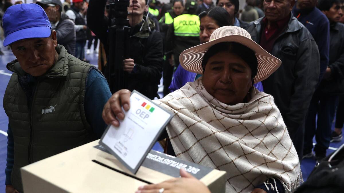 Elecciones presidenciales en Bolivia.