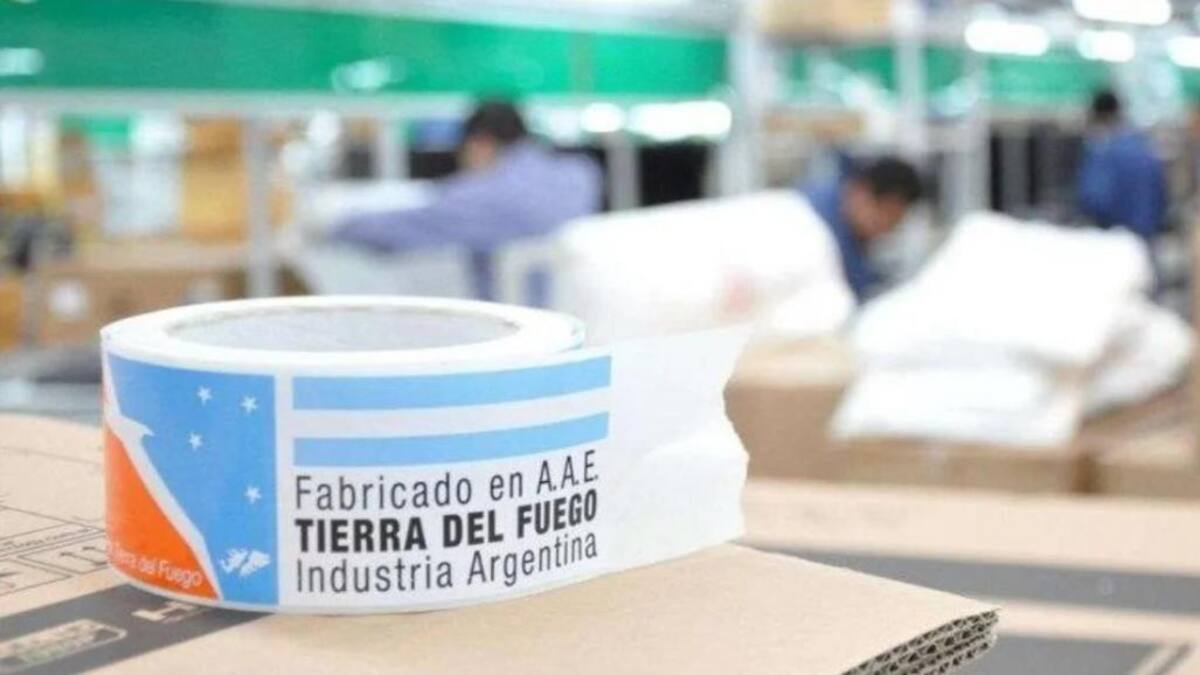 Electrodomésticos fabricados en Tierra del Fuego.