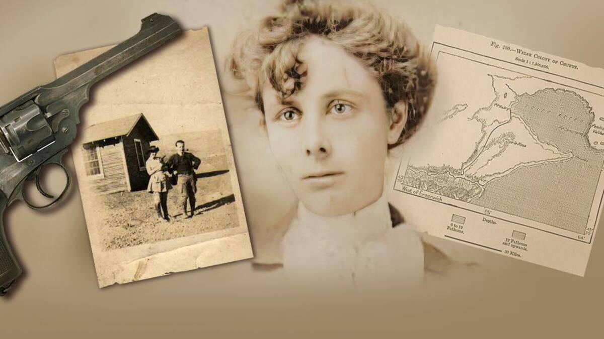Elena Greenhill Blaker, La Grinil, bandolera en la Patagonia