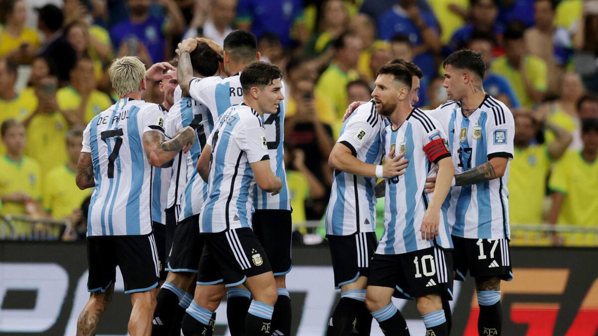 Eliminatorias, Brasil vs. Argentina. Foto: REUTERS.