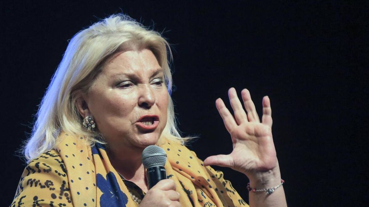 Elisa Carrió. Foto: NA.