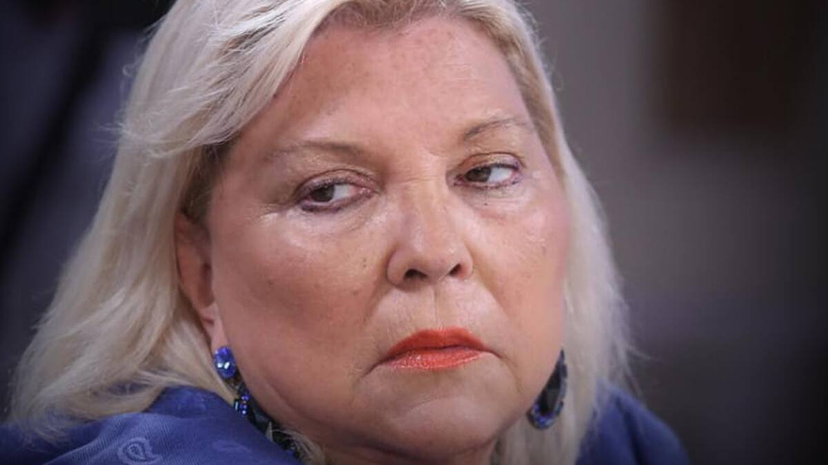 Elisa Carrió, Foto NA