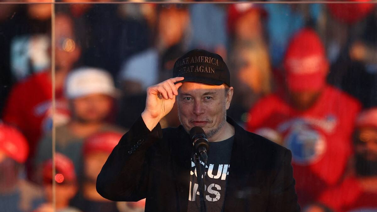 Elon Musk. Foto: Reuters