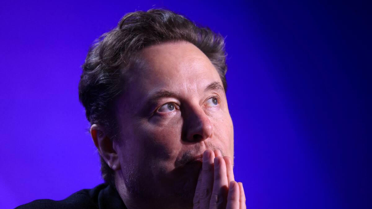 Elon Musk, la persona más rica del mundo. Foto: Reuters.