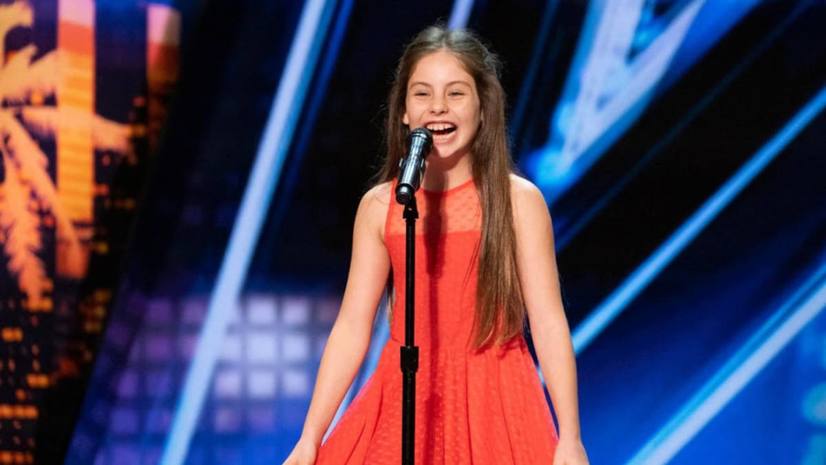 Niña de 10 años impactó en "America's Got Talent" y se llevó una gran ovación