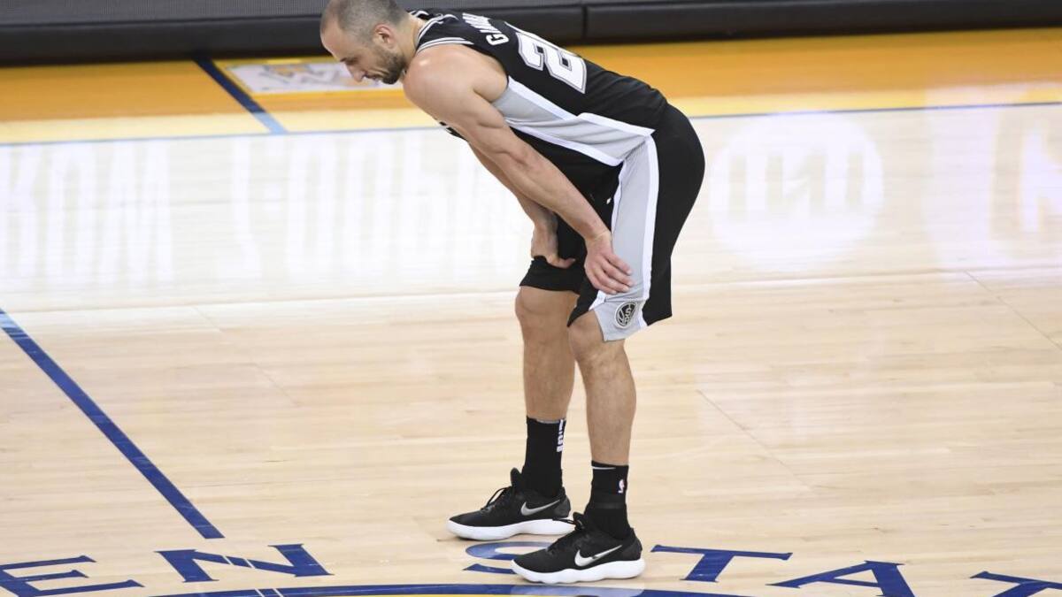 Emanuel Ginóbili en San Antonio Spurs (Reuters)
