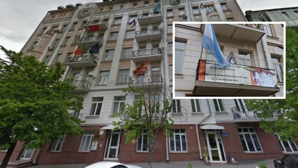 Embajada argentina en Ucrania, Kiev