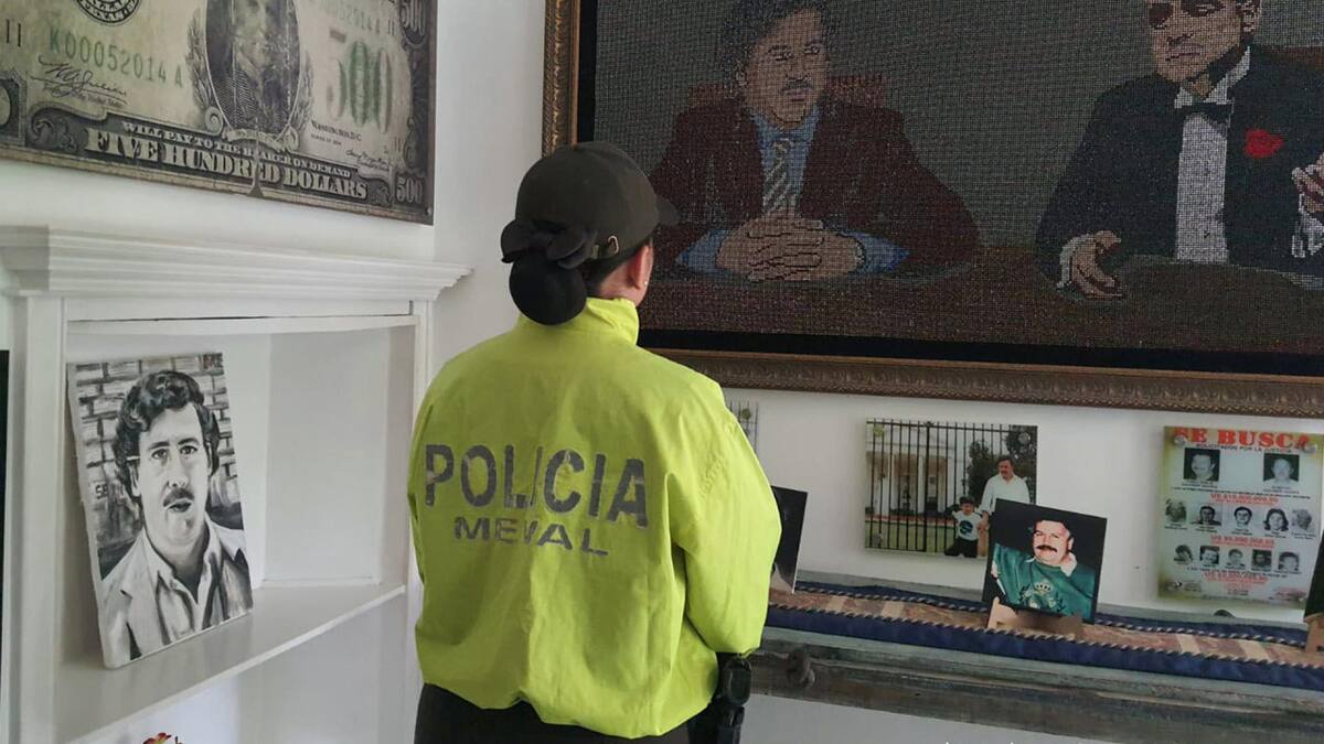 Embargaron un inmueble de Pablo Escobar. Foto: EFE.