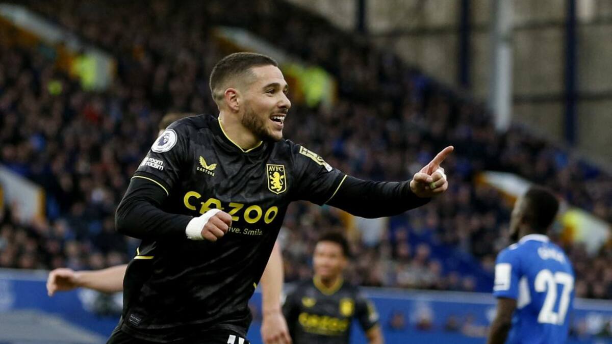 Emiliano Buendia, Aston Villa. Foto: REUTERS