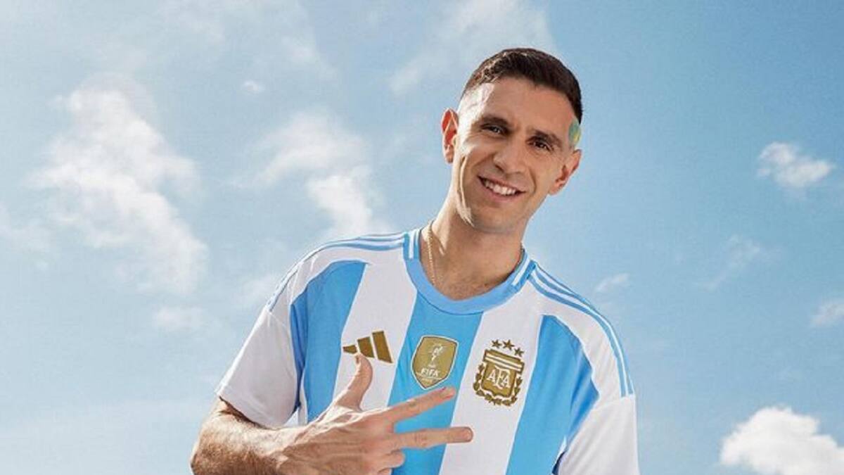 Emiliano Dibu Martínez. Foto: Instagram @emi_martinez26