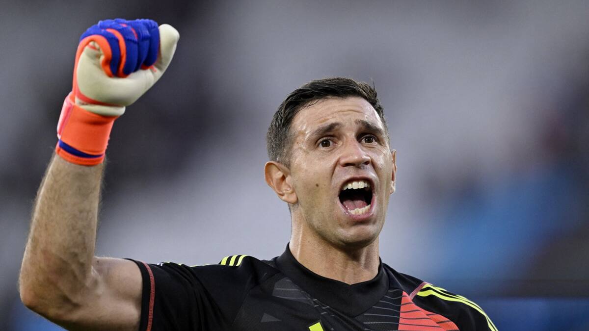 Emiliano Dibu Martínez. Foto: Reuters