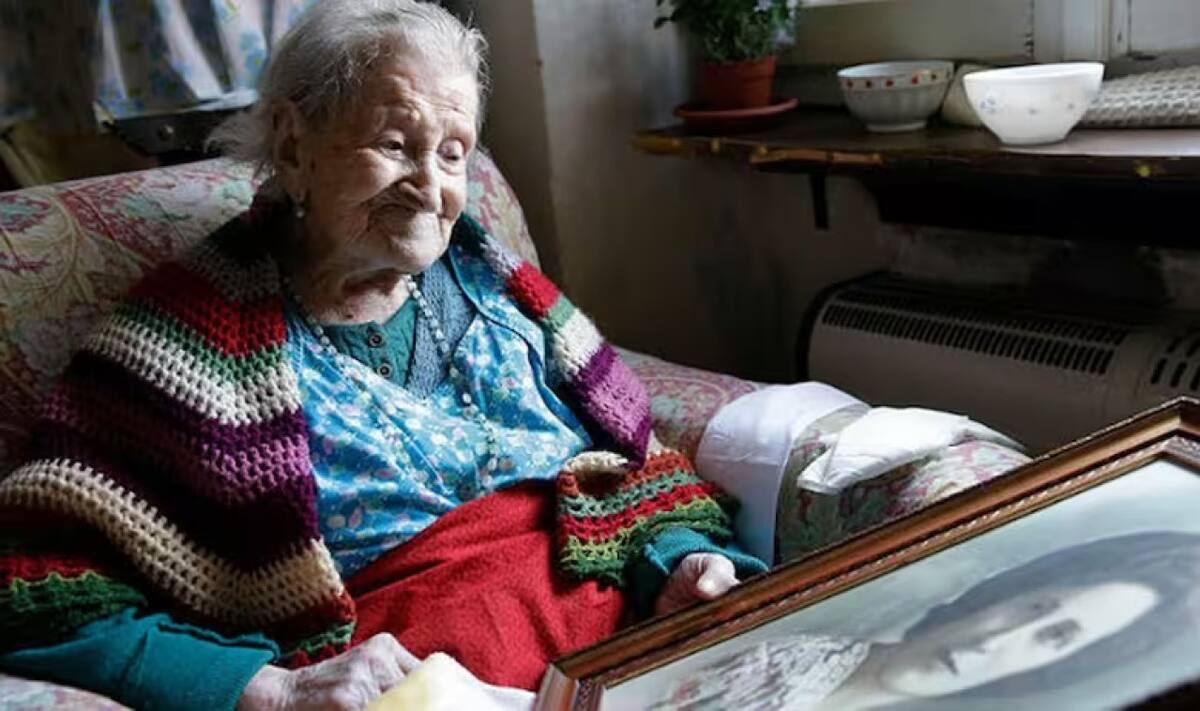 Emma Morano vivió 117 años.