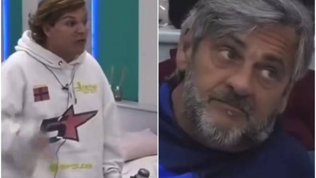 Emma Vich y Darío de Gran Hermano. Fotos: captura Telefe.