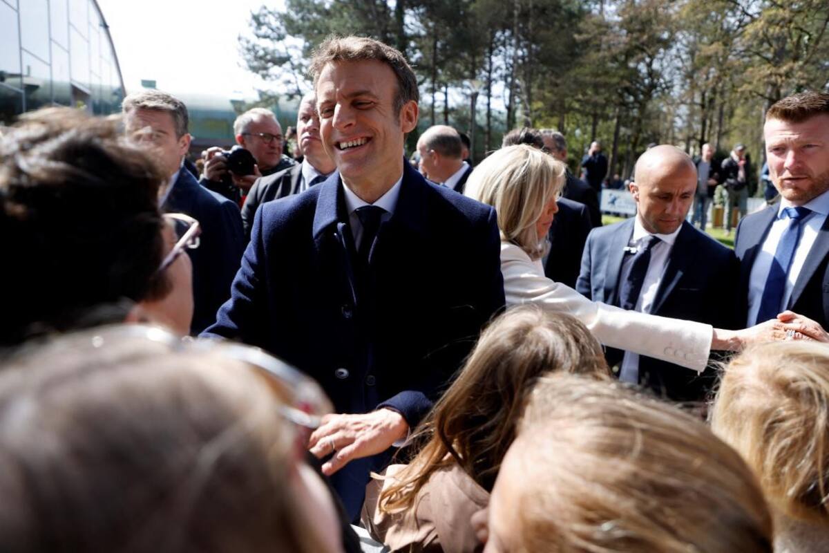 Emmanuel Macron, foto AFP