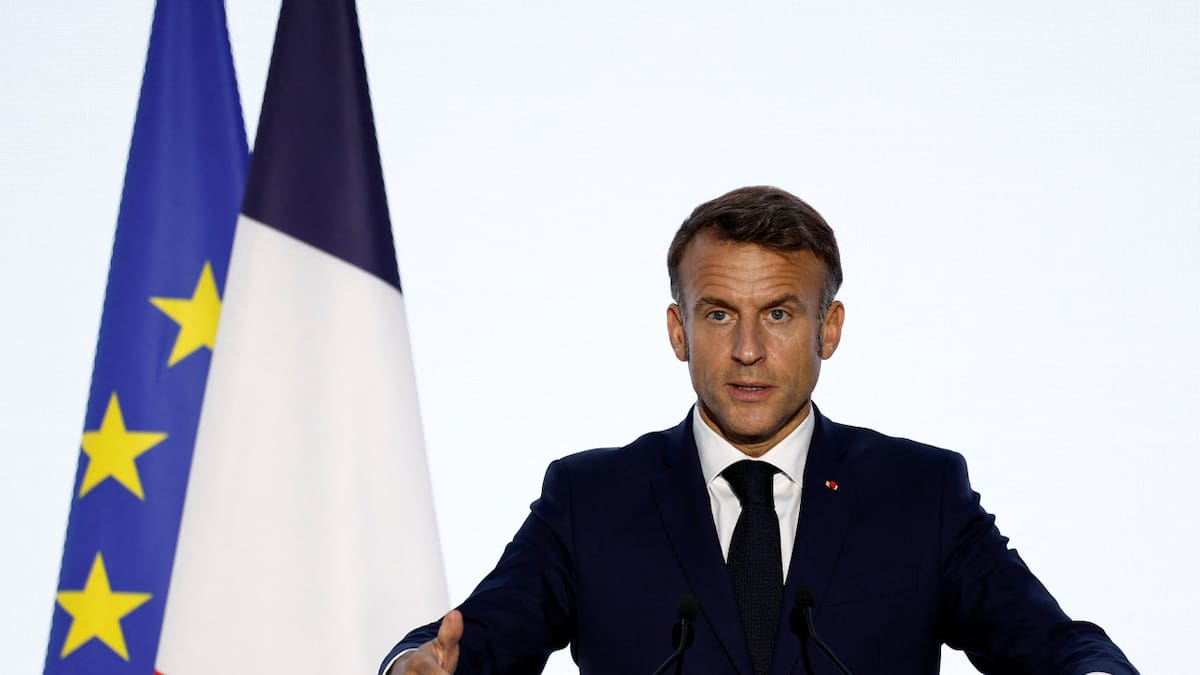Emmanuel Macron. Foto: Reuters.