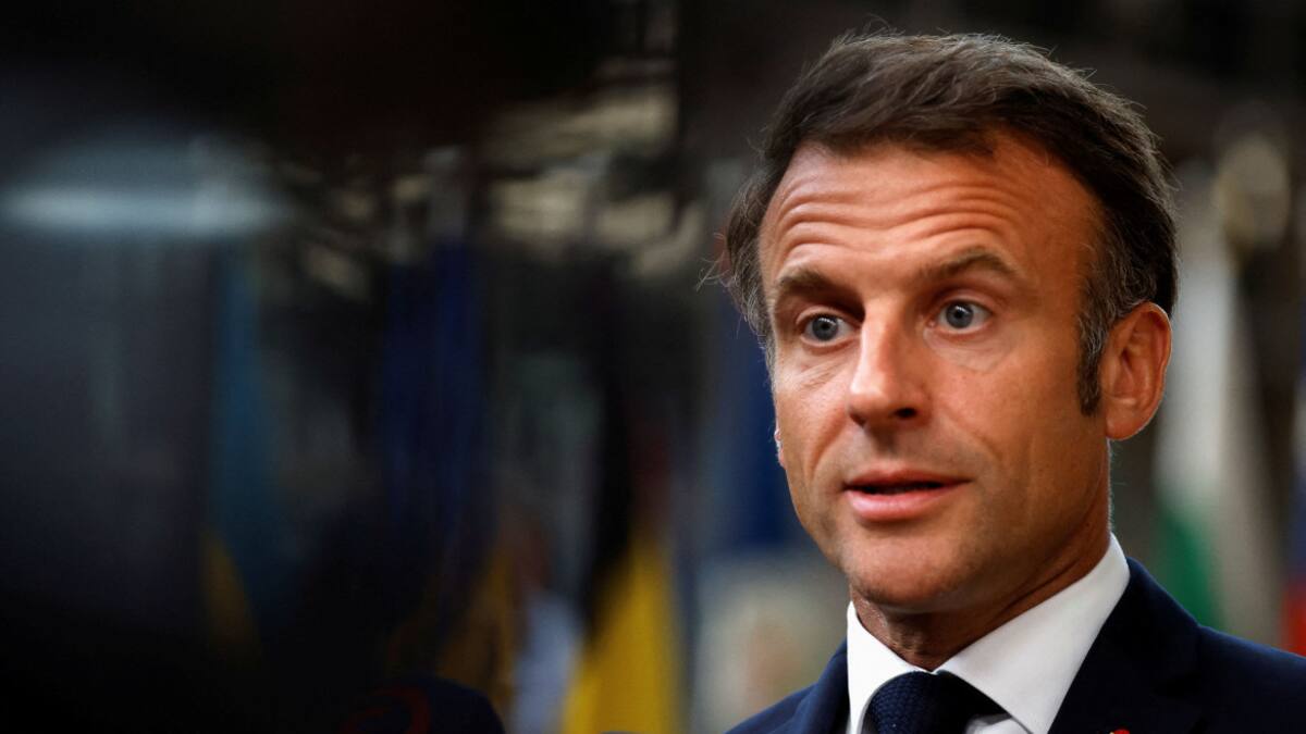 Emmanuel Macron. Foto: Reuters.