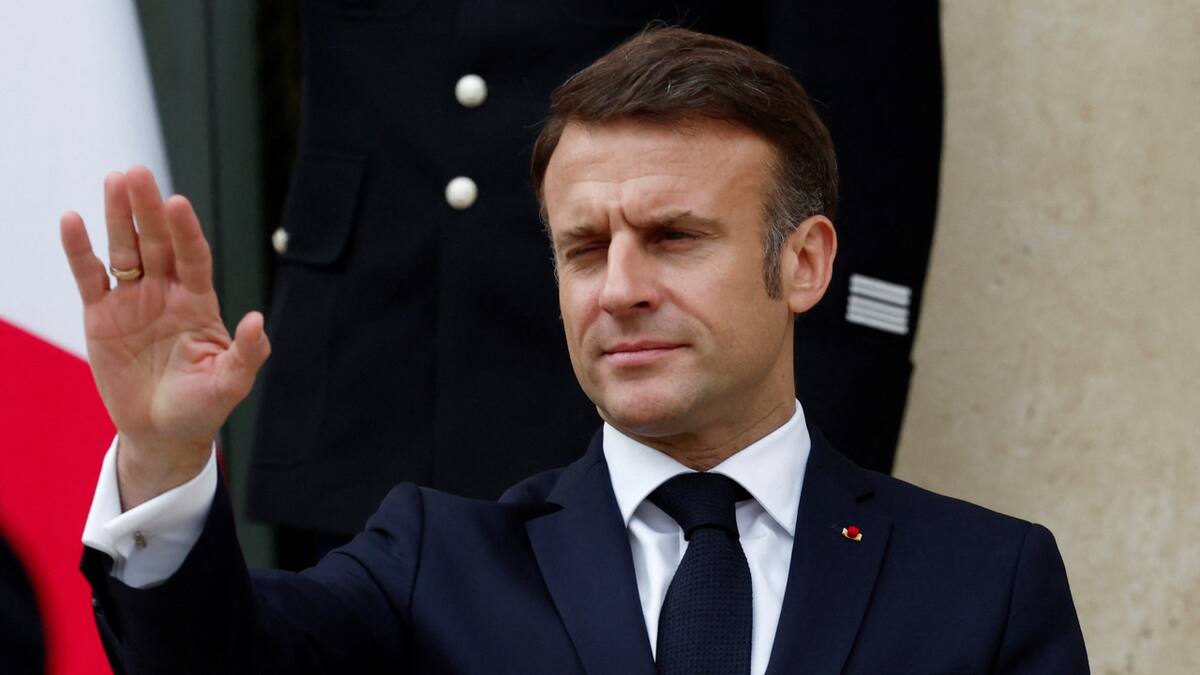 Emmanuel Macron. Foto: Reuters.