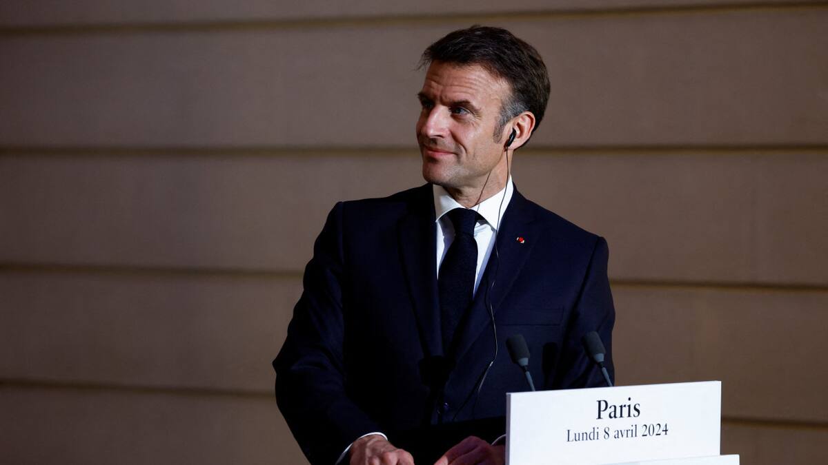 Emmanuel Macron, presidente de Francia. Foto: Reuters