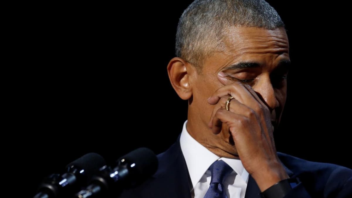 Emoción de Obama en su último discurso como presidente (Reuters)